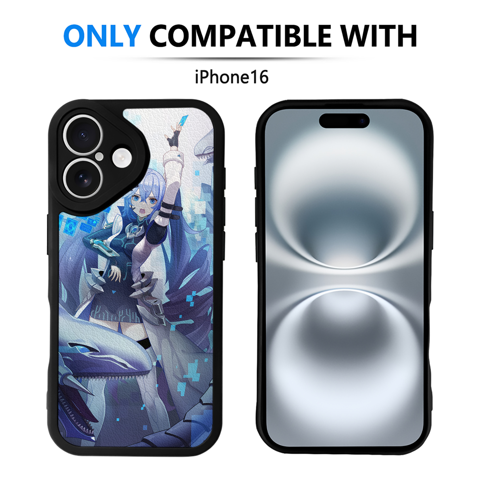 （画像用） 遊☆戯☆王 Yu-Gi-Oh! 【iPhone 16シリーズ対応】シリコンスマホケース（レザー調） 材質：シリコン